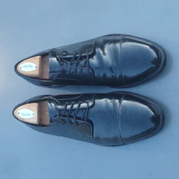 Cole Haan/Vibram® Men’s Caldwell Derby Black Leather Cap Toe Lace Up Oxford - Picture 1 of 17